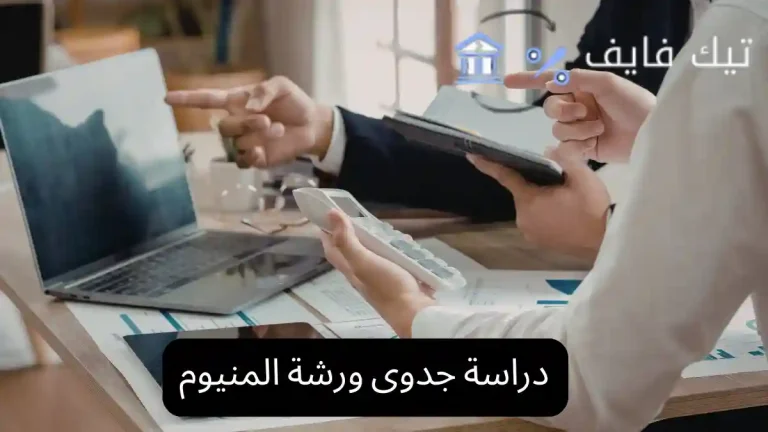 دراسة جدوى ورشة المنيوم